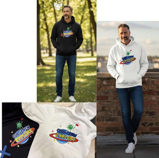Cubs Crew embroidered hoodie