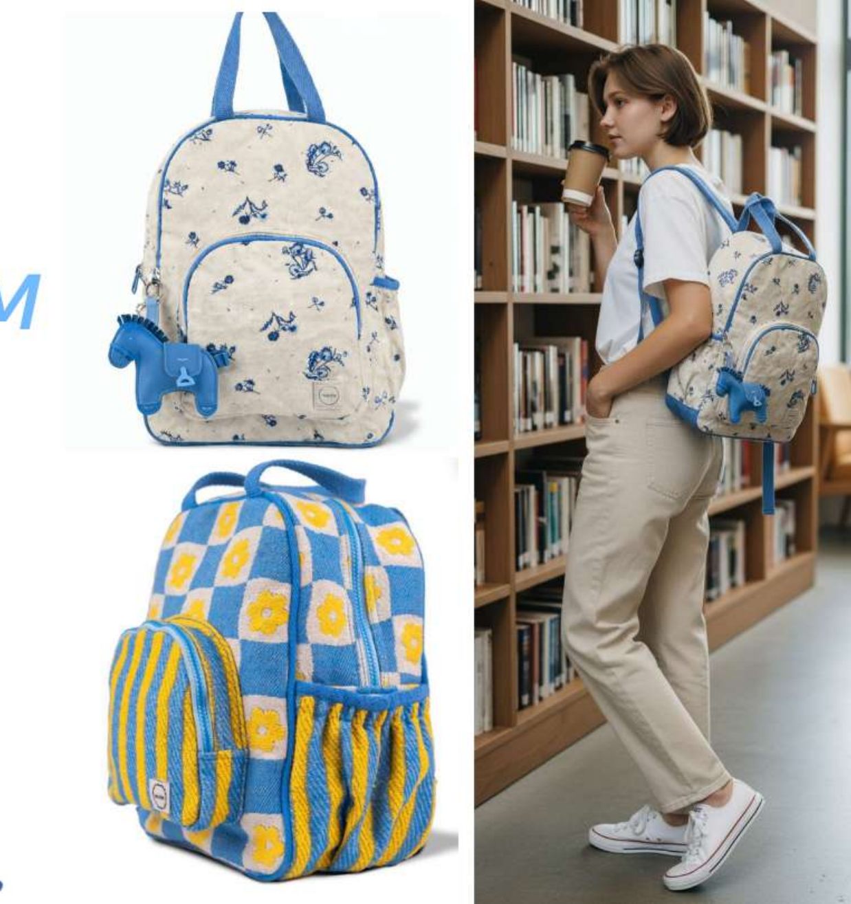 Cuddle Bloom premium school bags